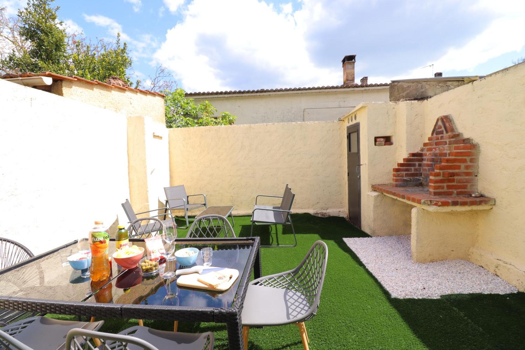 Le Patio - Spacieux T3 Avec Climatisation Et Jardin Privatif Bergerac Exterior foto